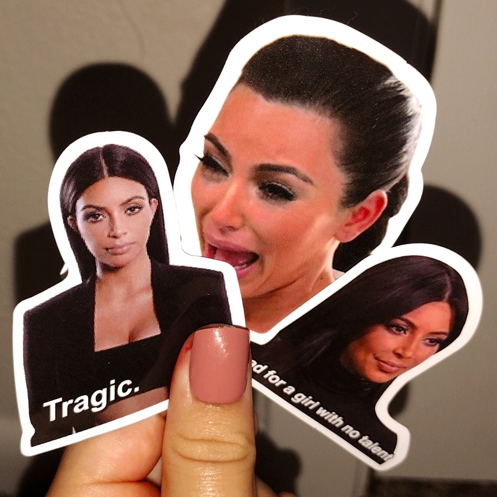 The Kardashians Stickers (3 pack)!
